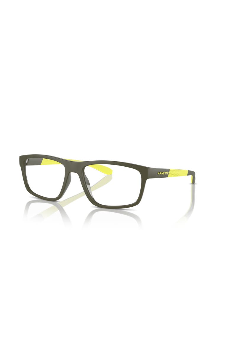 56mm Rectangle optical glasses, Main, color, Green