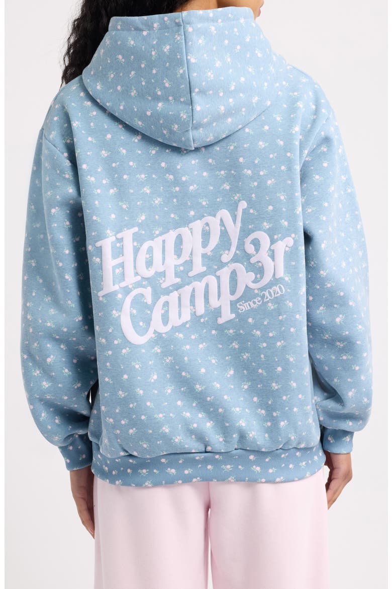 Peony Logo Hoodie, Alternate, color, CRYSTAL TEAL