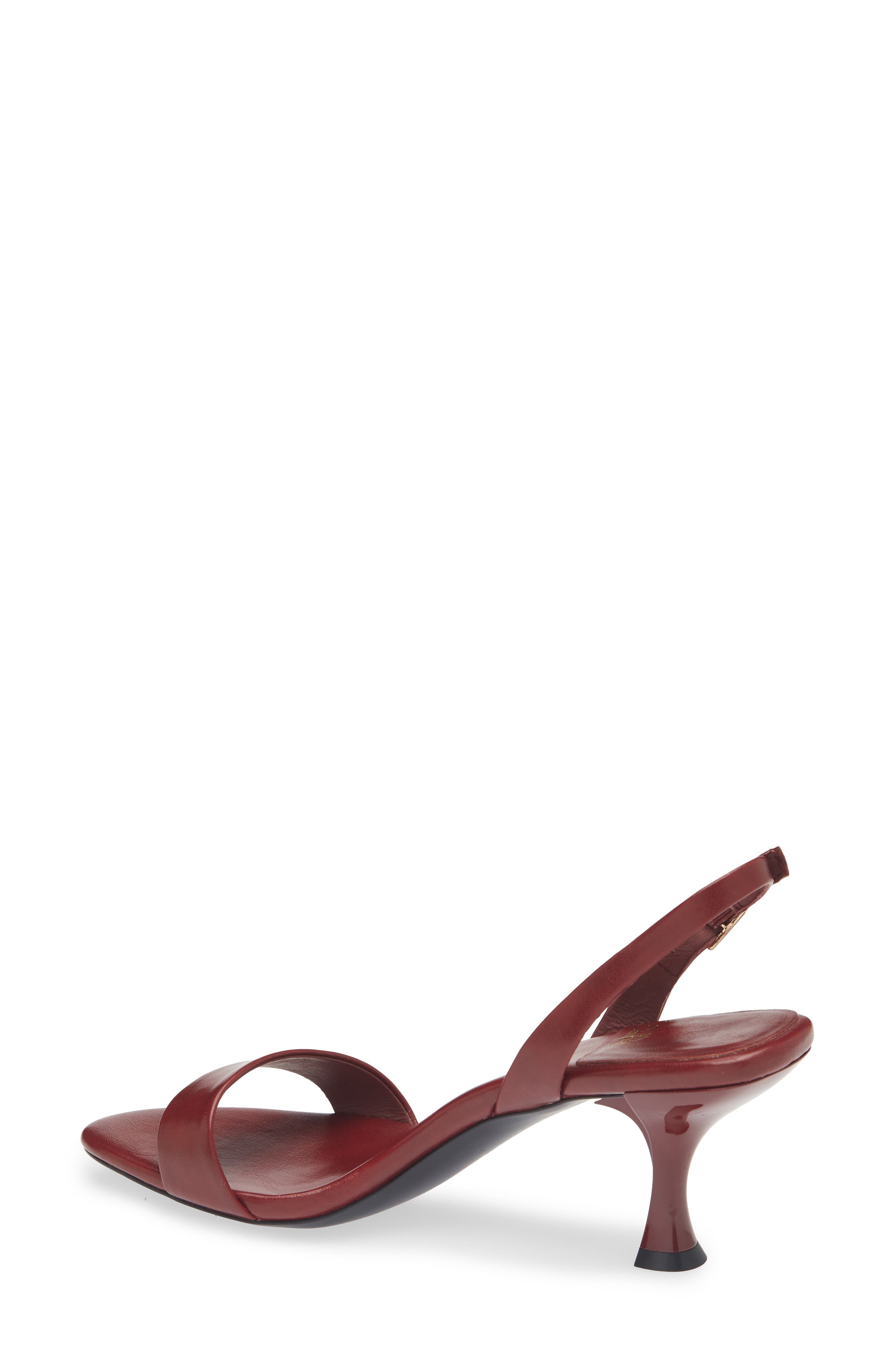 Augustine Slingback Sandal, Alternate, color, WINE