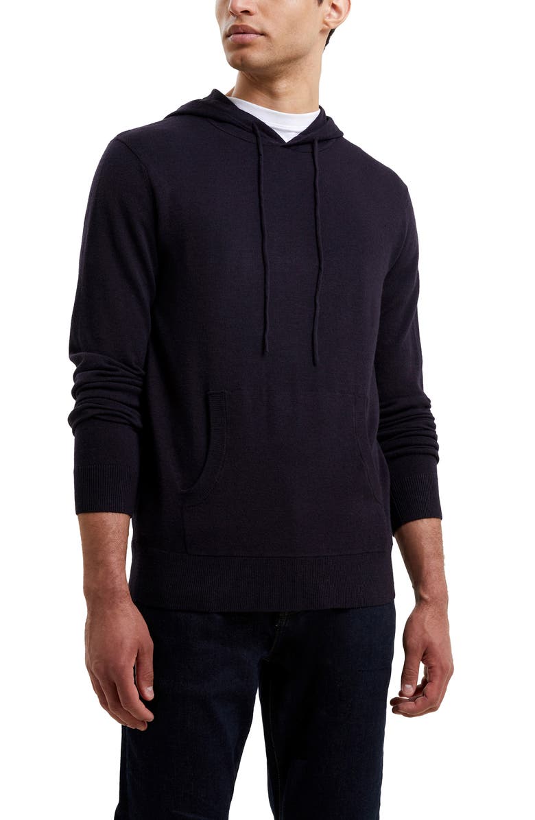 French Connection Supersoft Sweater Hoodie, Alternate, color,