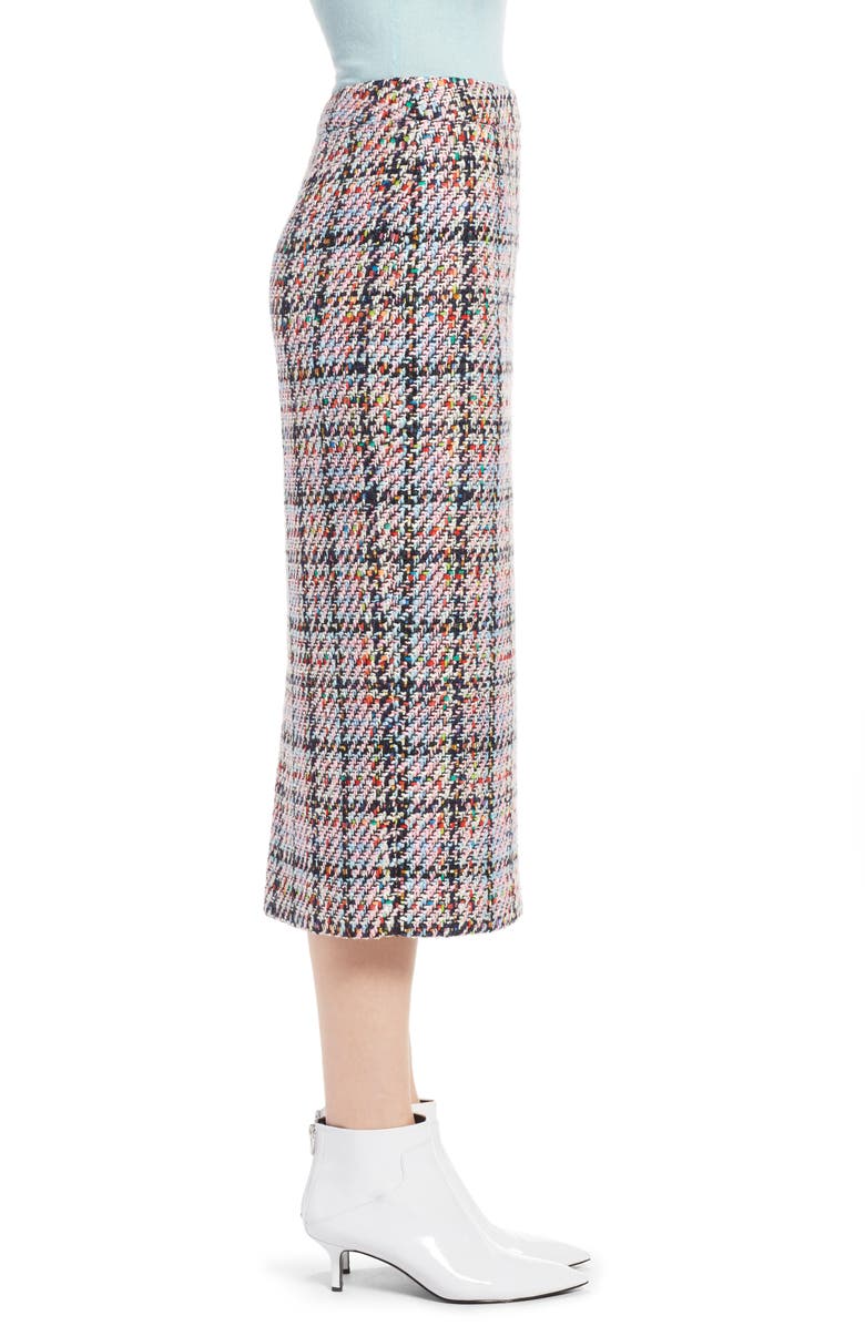 Halogen<sup>®</sup> Tweed Midi Skirt, Alternate, color, 