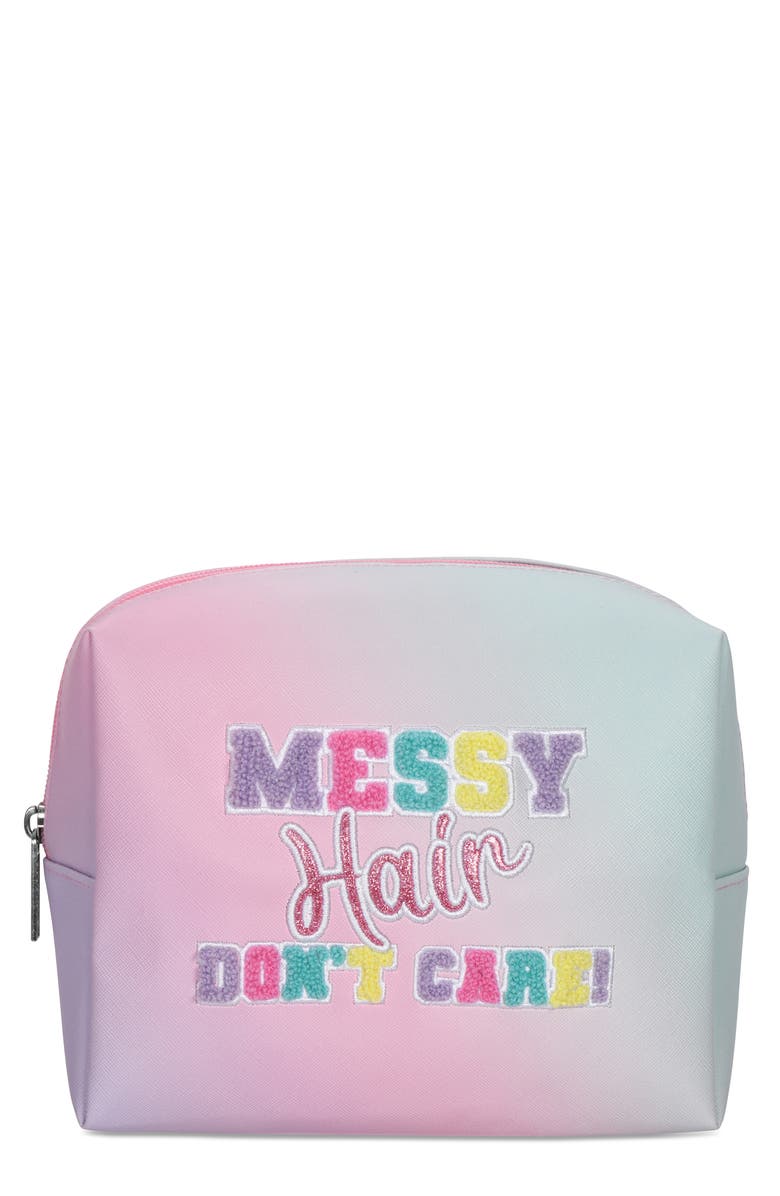 Iscream Kids' Sleepover Assorted 5-Pack Scrunchies & Cosmetic Bag Set, Main, color, Pink Multi