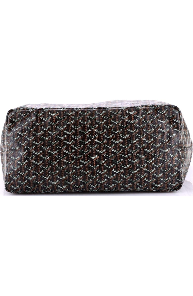 Pre-Owned Goyard Saint Louis Tote Printed Coated Canvas GM, Alternate, color, Brown