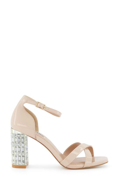 Dune London Malena Square Toe Sandal In Pink