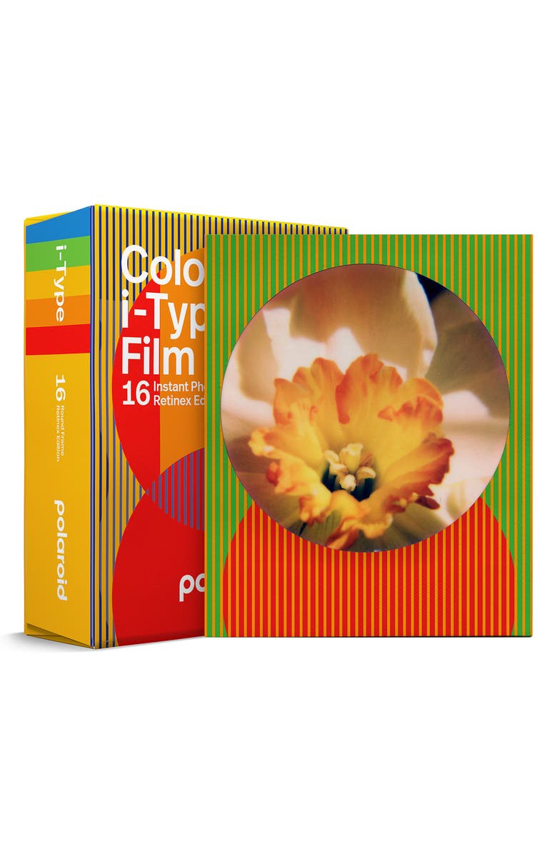 Polaroid Originals Color I-Type Film: Round Frame Retinex Edition, Main, color,