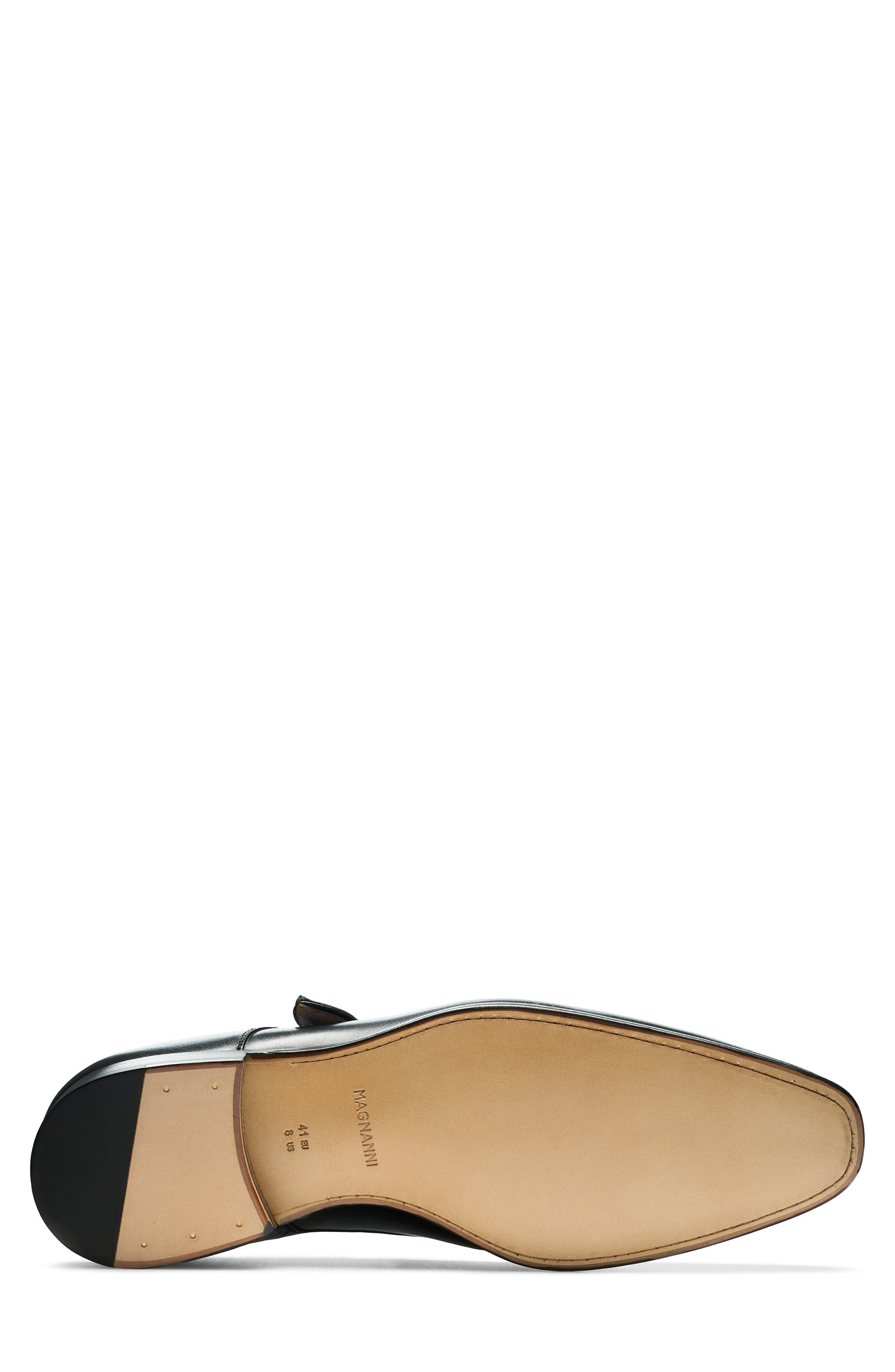 Magnanni Mansfeld Monk Strap Shoe, Alternate, color, 
