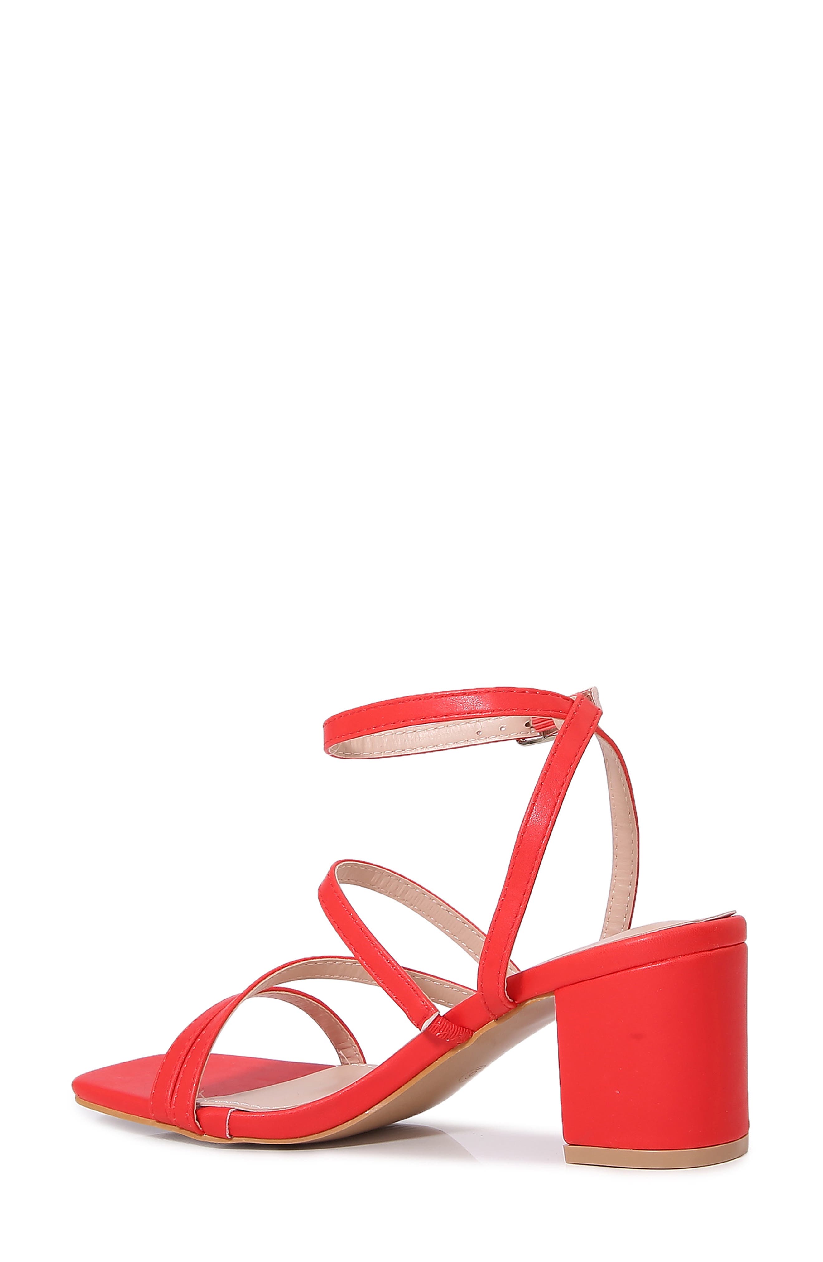 BERNESS Lotus Sandal, Alternate, color, Red