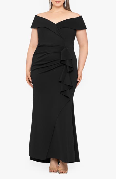 Nordstrom plus size evening dresses best sale