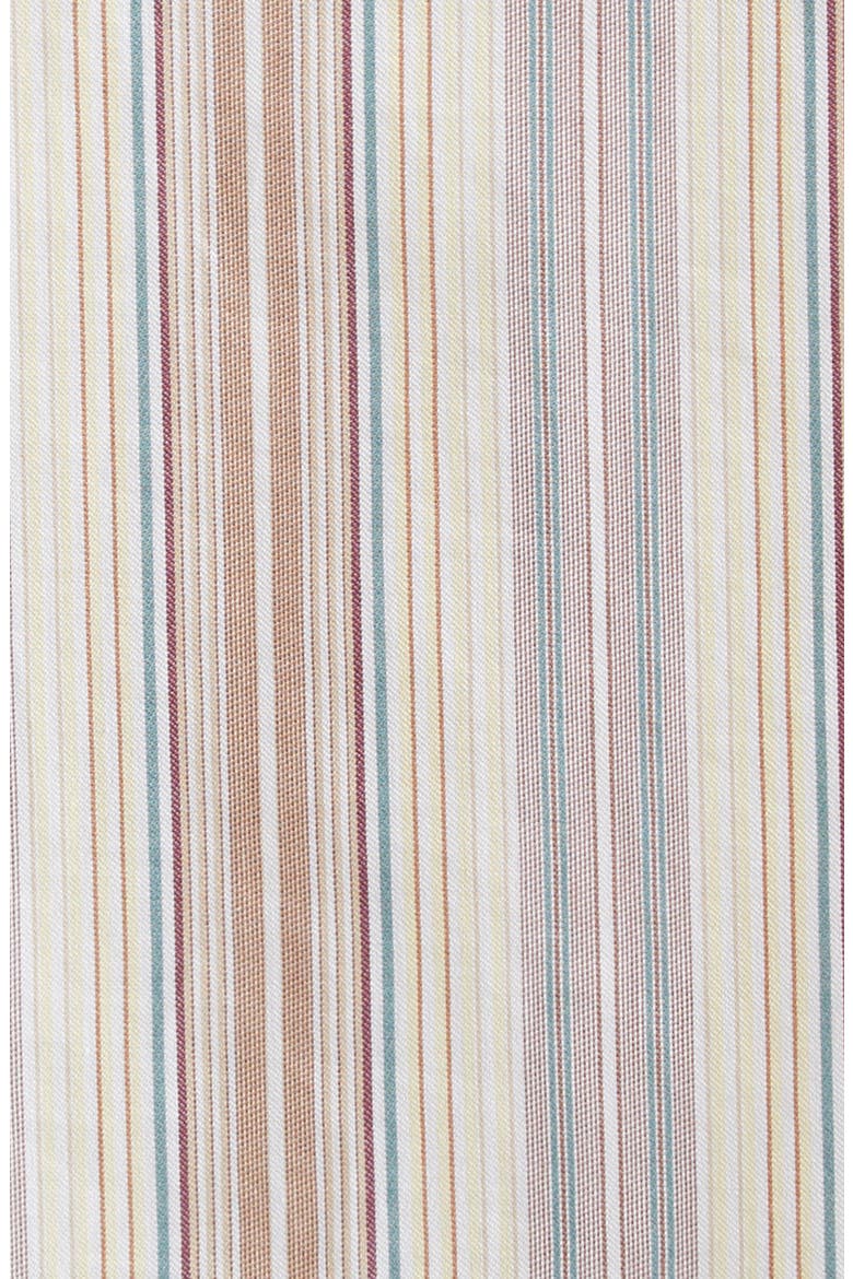 Paisley Stripe Silk Button-Up Shirt, Alternate, color, STAMPA F.DO BIANCO