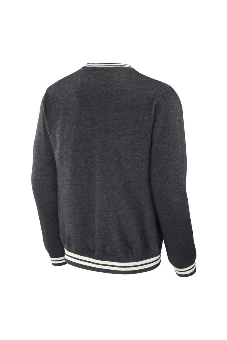 Men's Darius Rucker Collection by Fanatics  Heather Charcoal St. Louis Cardinals Vintage Pullover Sweatshirt, Alternate, color, Heather Charcoal