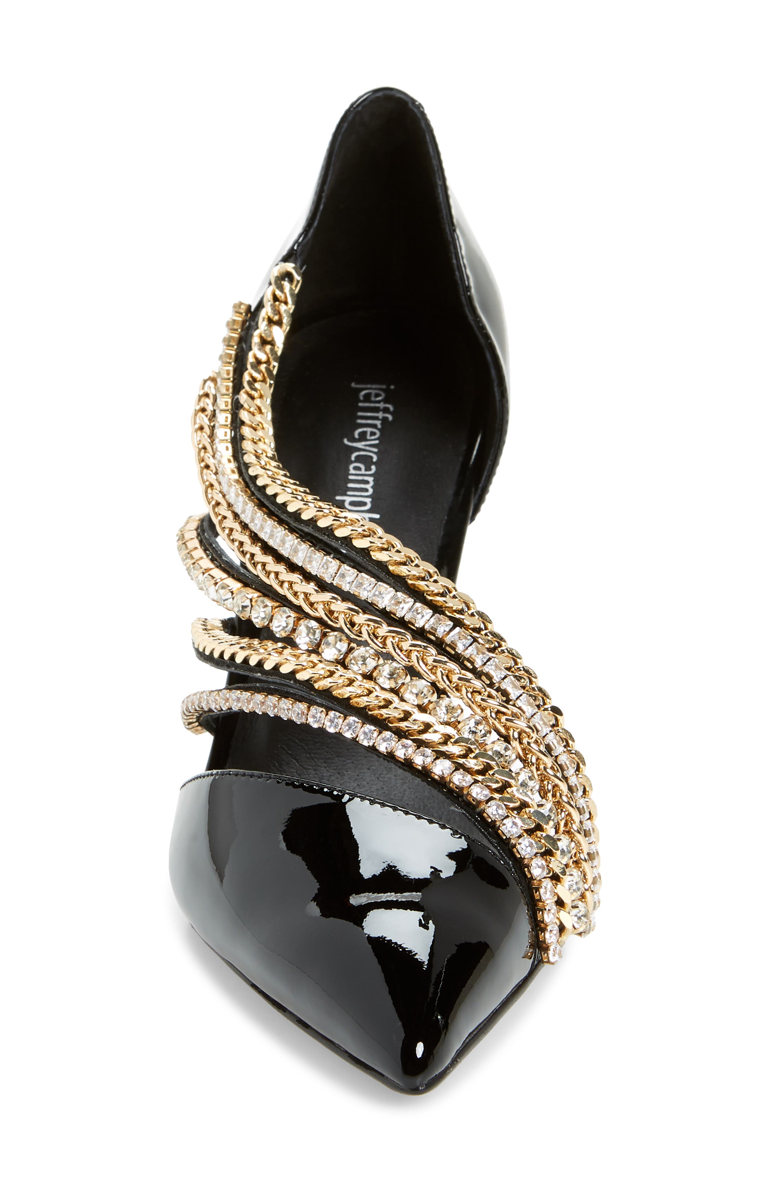 Jeffrey Campbell Orderly Embellished d'Orsay Pump, Alternate, color, 