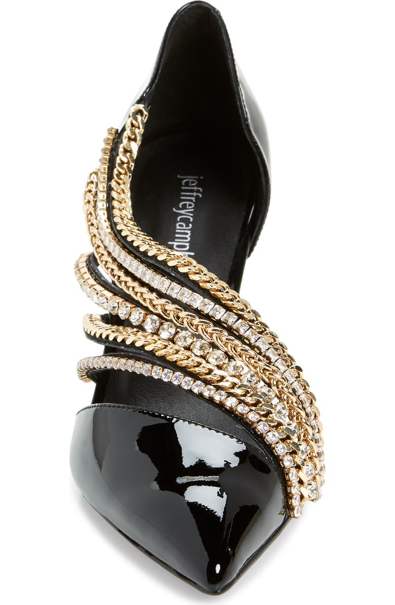 Jeffrey Campbell Orderly Embellished d'Orsay Pump, Alternate, color,