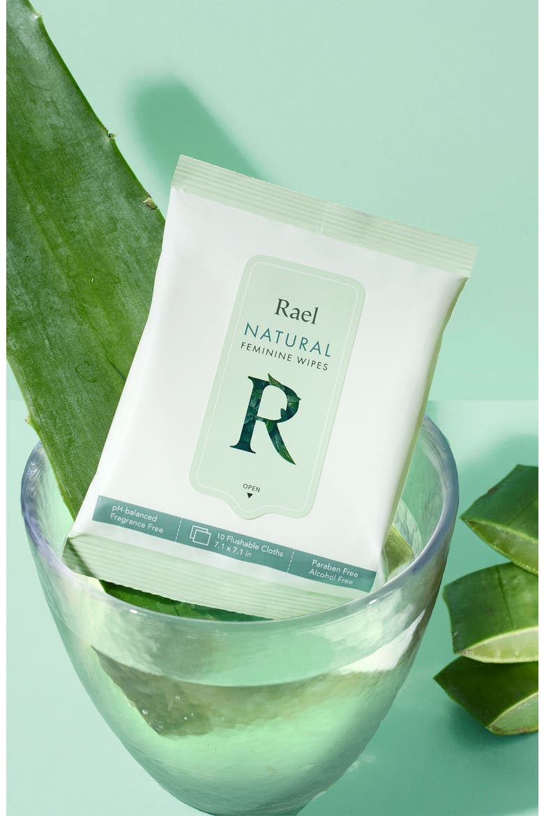 Natural Feminine Cleansing Wipes, Alternate, color, NO COLOR