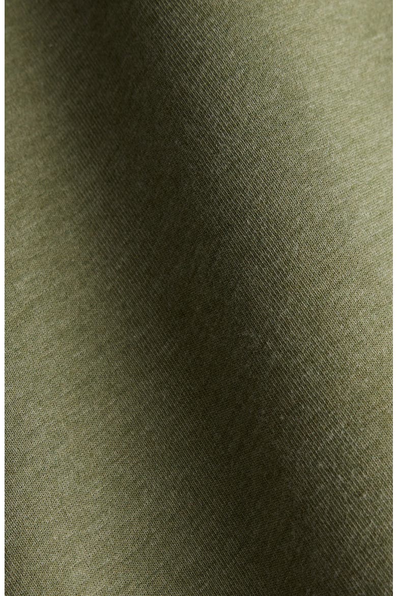 Heritage Midweight Crewneck Sweatshirt , Alternate, color, OLIVINE HEATHER