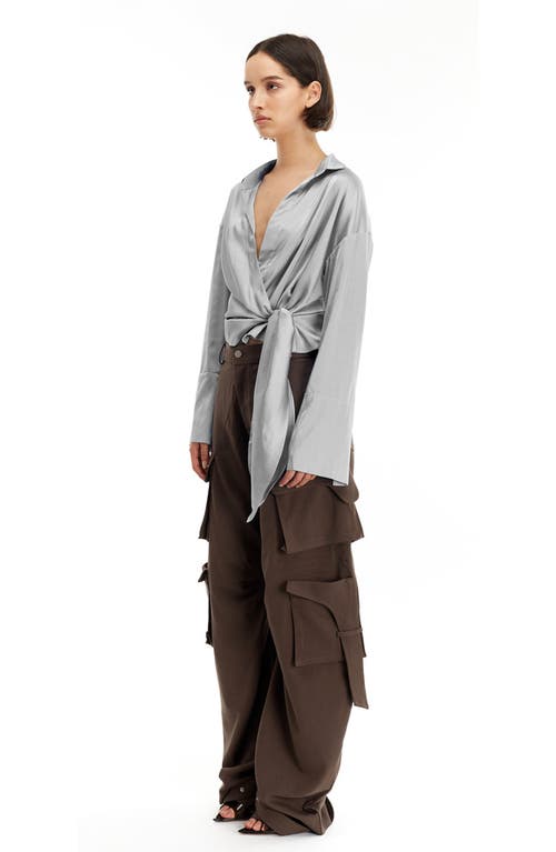 Mother Of All Gisele Top In Metallic