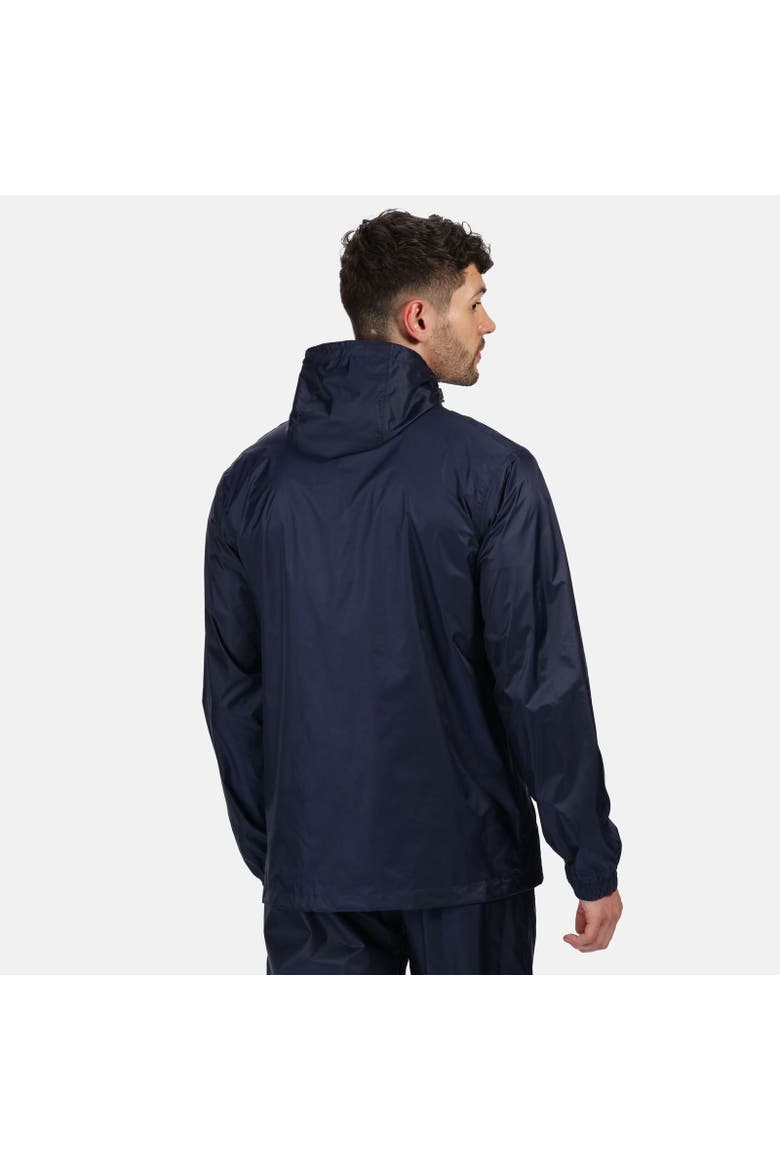 Pro Packaway Waterproof Breathable Jacket, Alternate, color, Navy