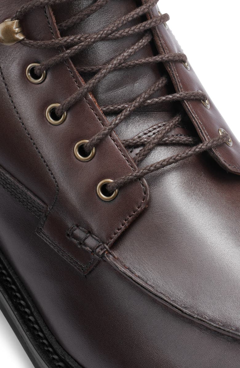 G.H.BASS Chase Moc Toe Boot, Alternate, color, Dark Brown