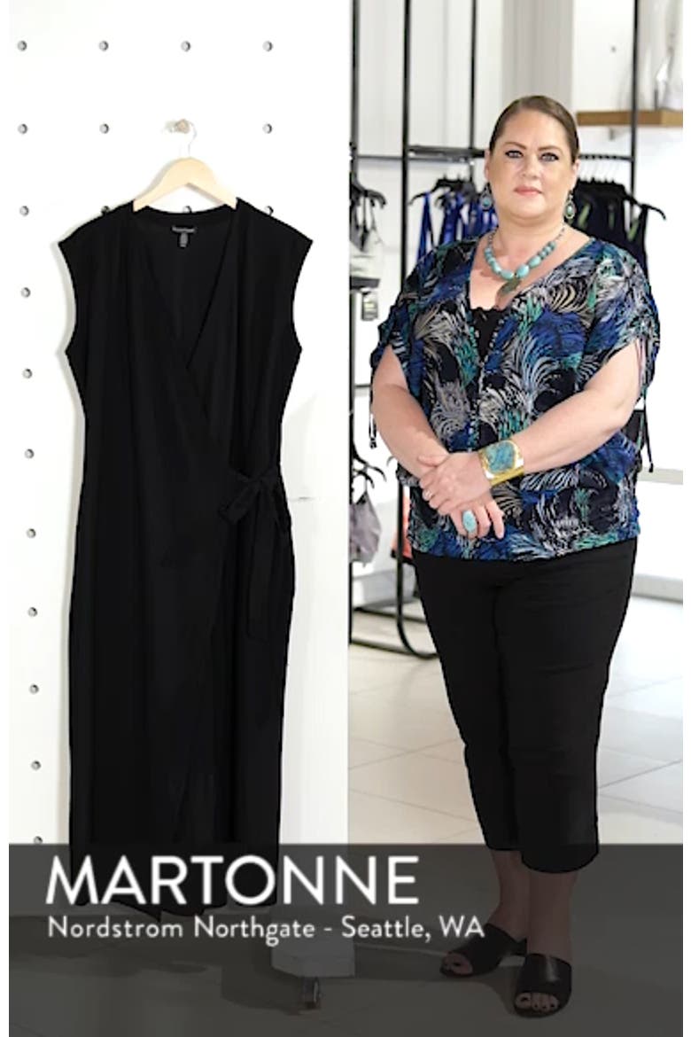 Wrap Crop Wide Leg Jumpsuit video