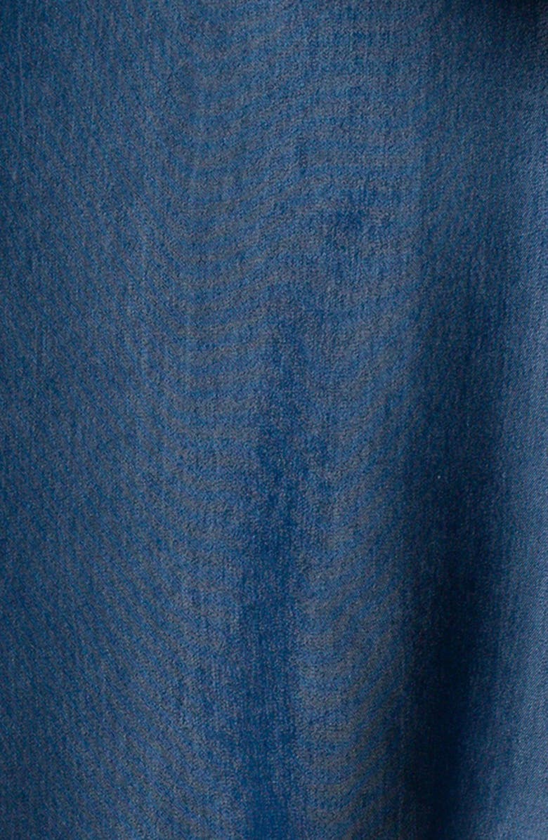 PIETRO BRUNELLI MATERNITY Chambray Button-Up Maternity Shirt, Alternate, color, Blue