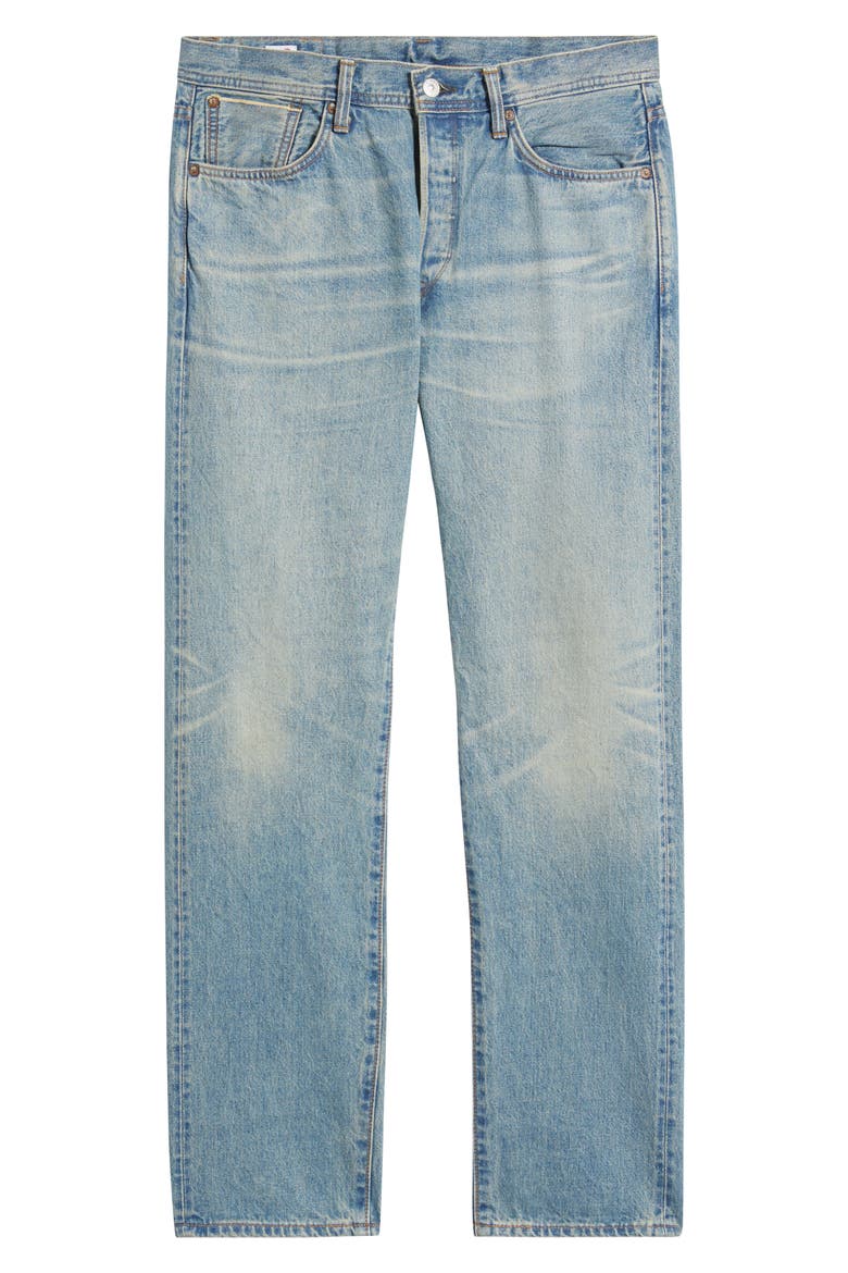 Straight Leg Jeans, Alternate, color, KAMAKURA