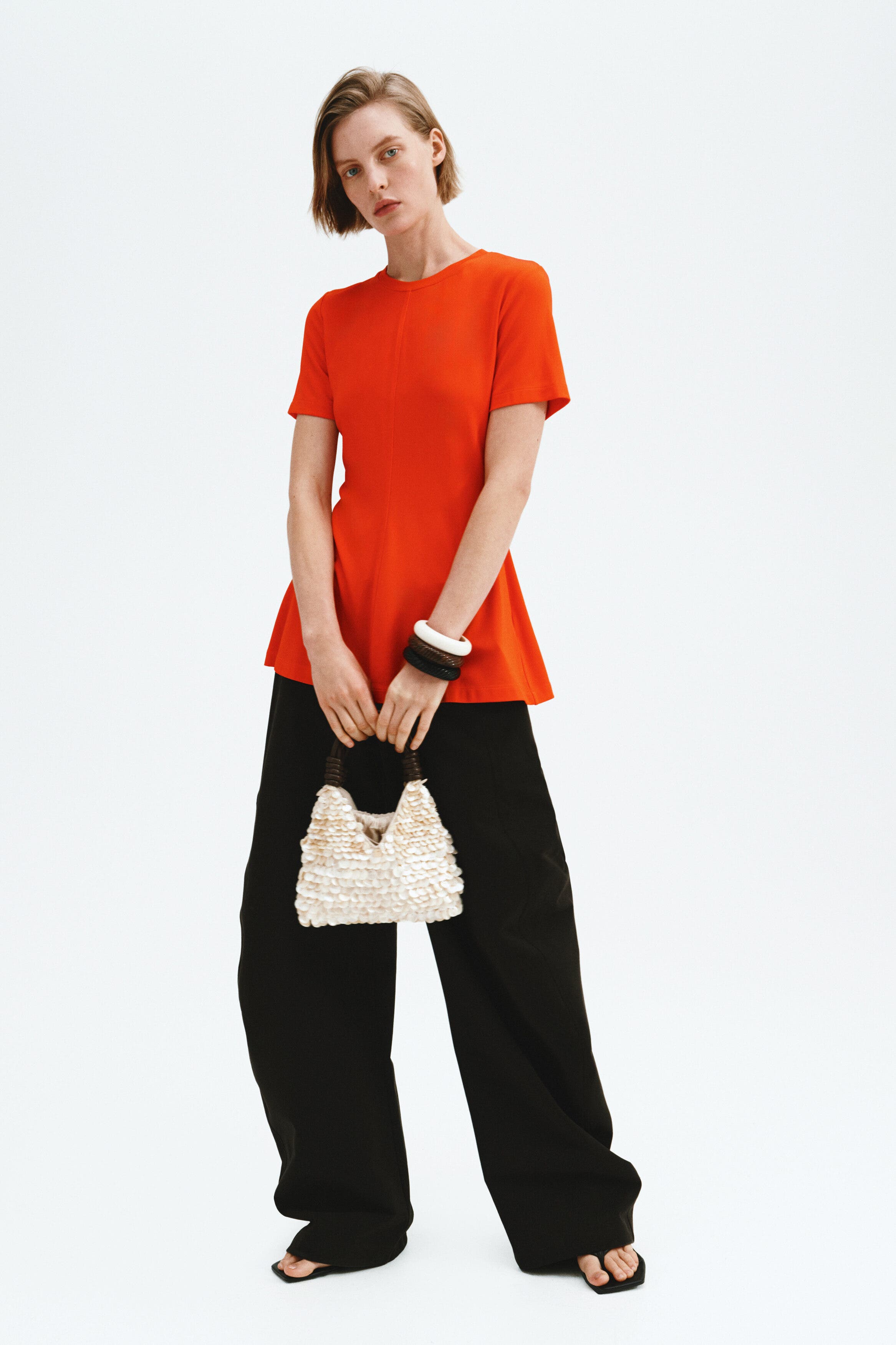 Interlock Peplum Top - image 4