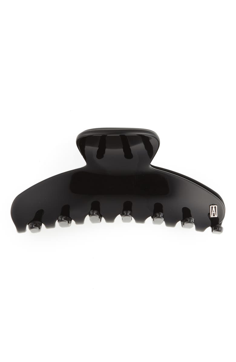 Alexandre de Paris Medium Hair Clip, Main, color, Black