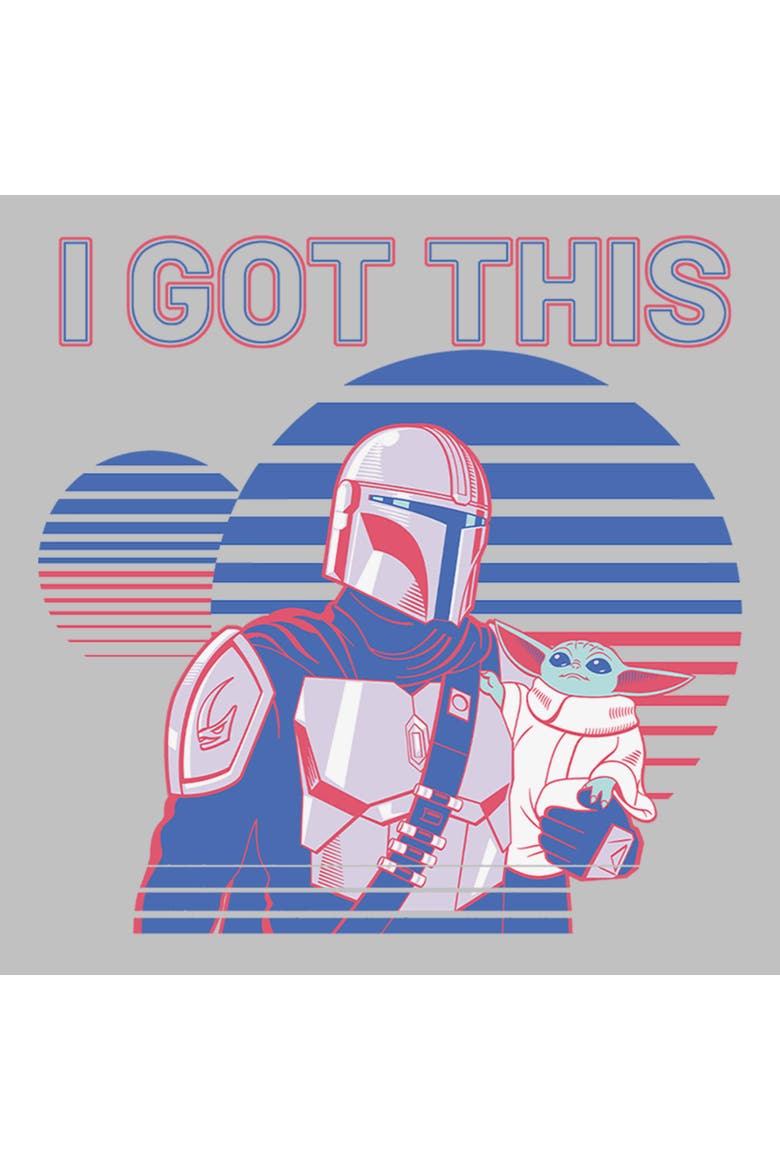 Women's Star Wars The Mandalorian I Got This Duo  Graphic T-Shirt, Alternate, color, Athletic Heather