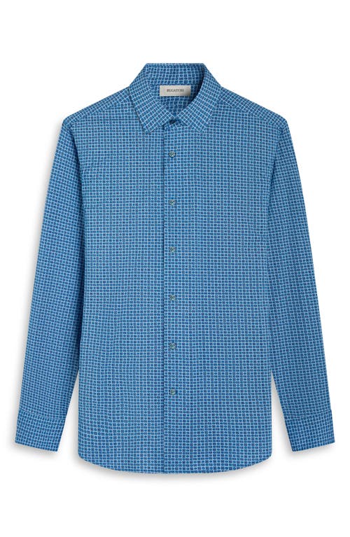 Bugatchi Devon Ooohcotton® Geo Print Button-up Shirt In Animal Print