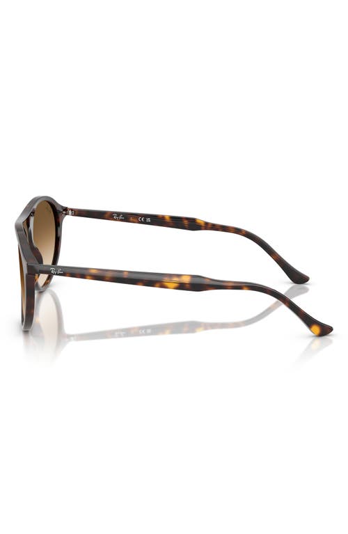 Ray Ban Ray-ban 59mm Gradient Square Sunglasses In Havana