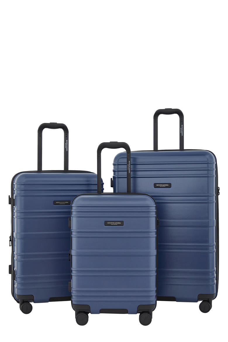Rotterdam 3-Piece Luggage Set, Main, color, OCEAN BLUE