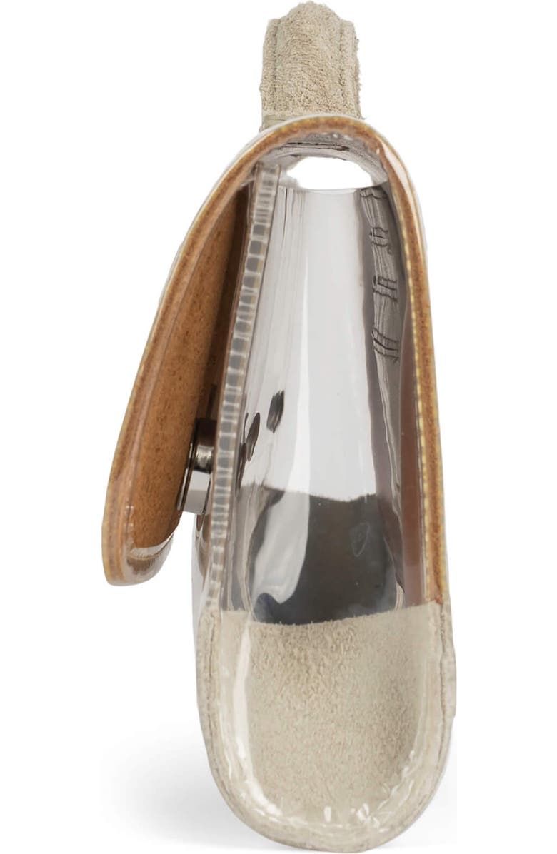 Jeffrey Campbell Lucudity Handbag, Alternate, color, Clear Beige Combo