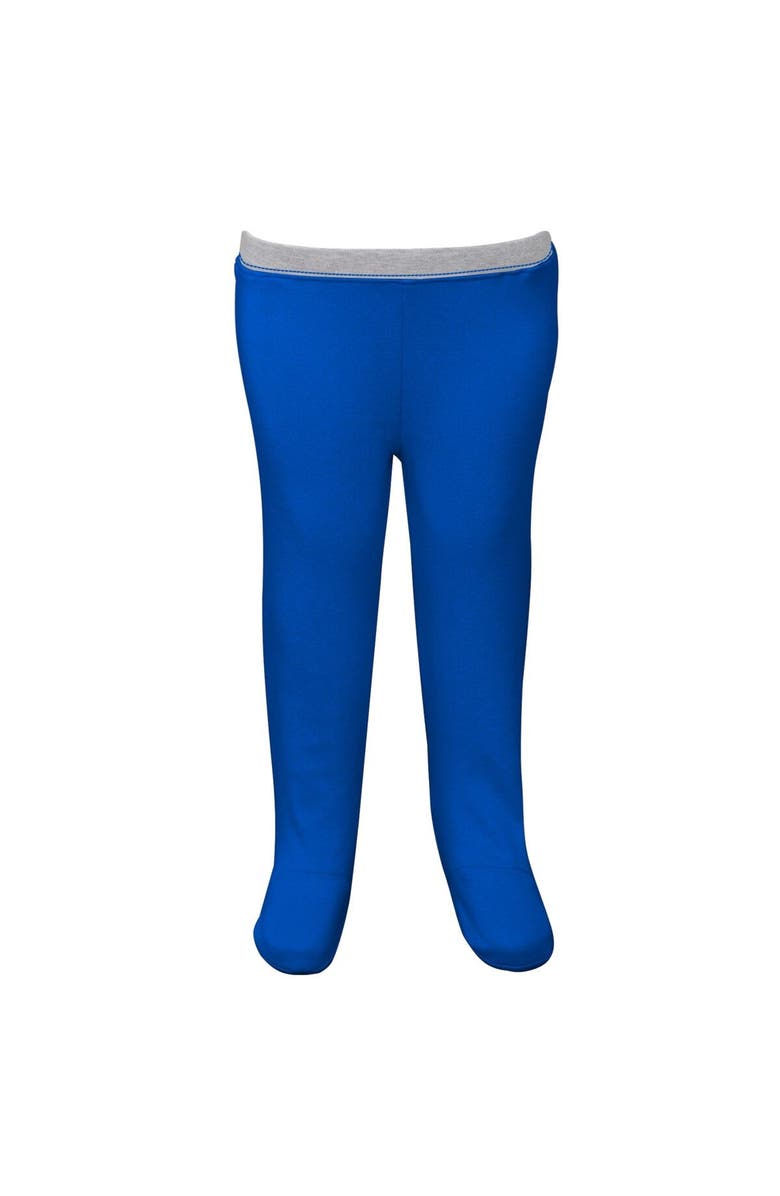 Outerstuff Newborn & Infant White/Royal Los Angeles Rams Dream Team Bodysuit Pants & Hat Set, Alternate, color, White