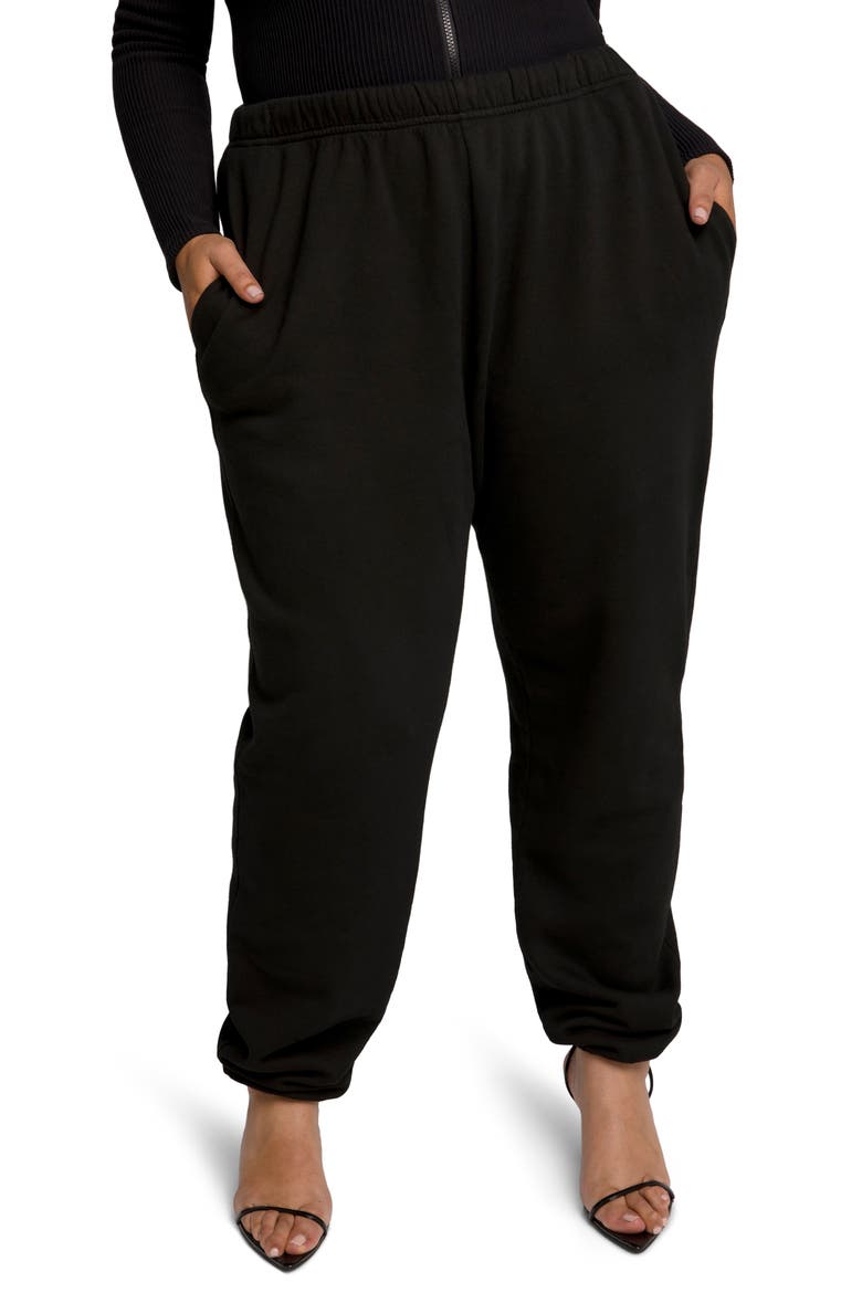 Boyfriend Sweatpants, Alternate, color, BLACK01