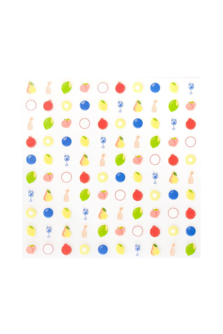 Le Dinner Nail Stickers, Alternate, color, Fruit