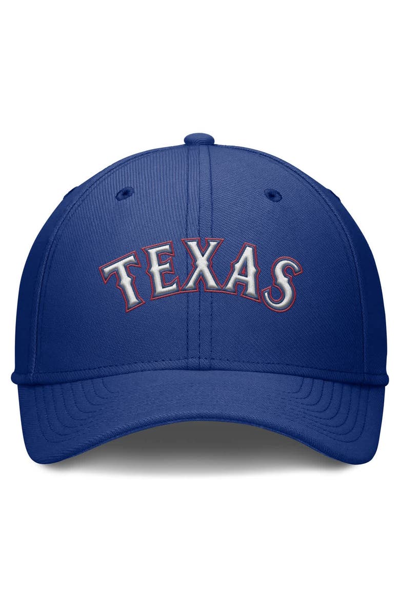 Nike Men's Nike Royal Texas Rangers Rise Performance Flex Hat, Alternate, color, Royal