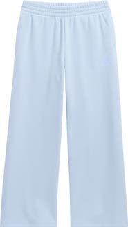 adidas Kids' Wide Leg Fleece Sweatpants