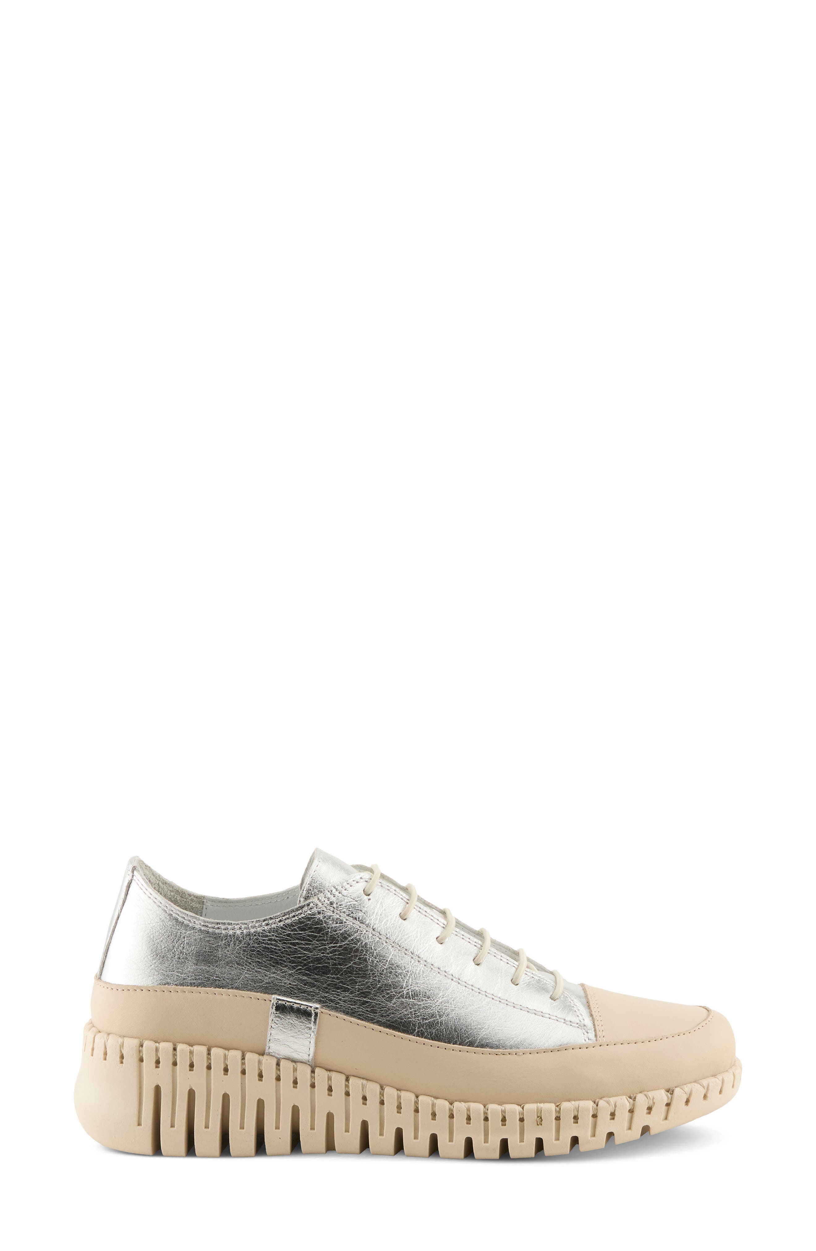 Spring Step Surana Sneaker, Alternate, color, Silver