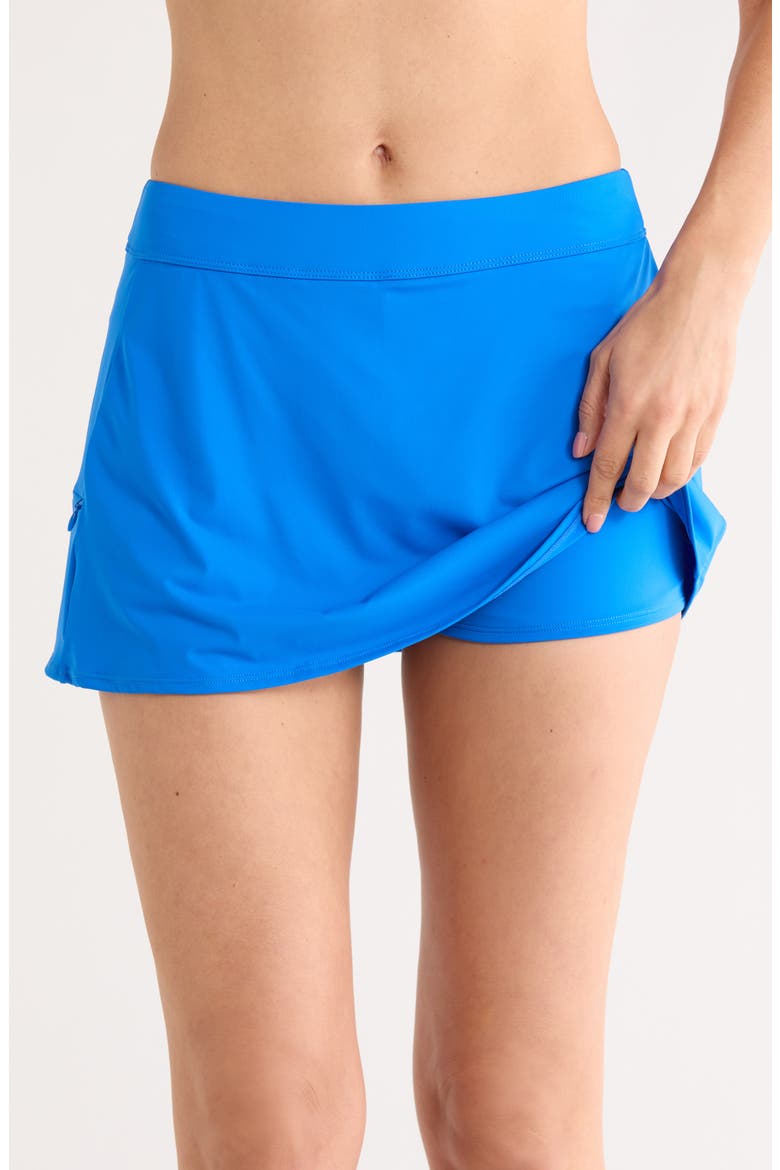 Avery Swim Skirt, Alternate, color, COBALT