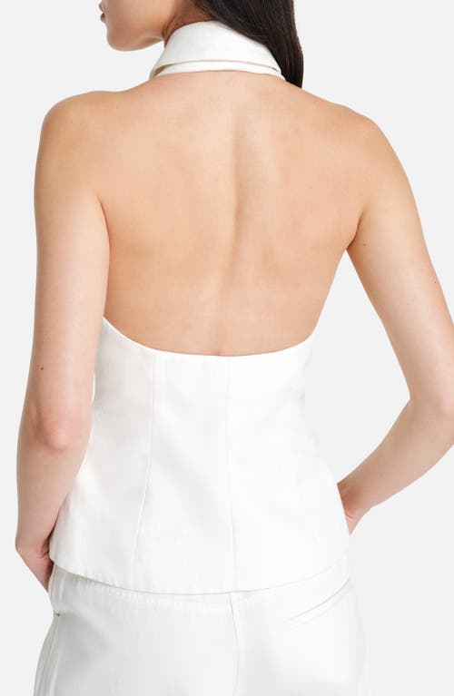 Twp Kaitlyn Halter Linen Blazer