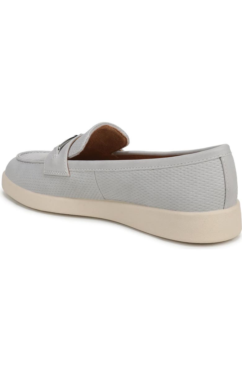 Naturalizer Isla Loafer, Alternate, color, Lunar Grey Perf Faux Leather