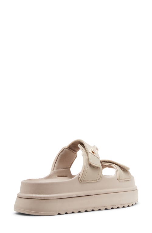 Steve Madden Bigschmona Platform Sandal In Natural
