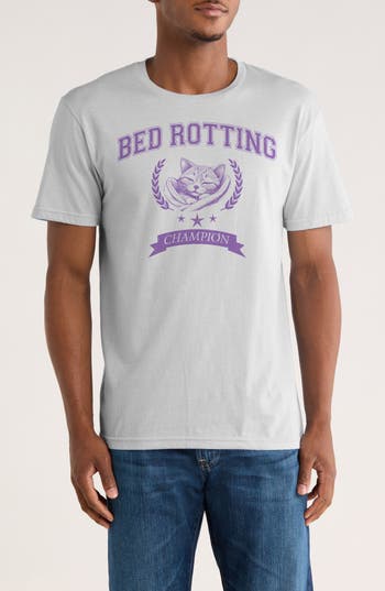 Monster Digital Bed Rotting Champion Graphic T-shirt In White