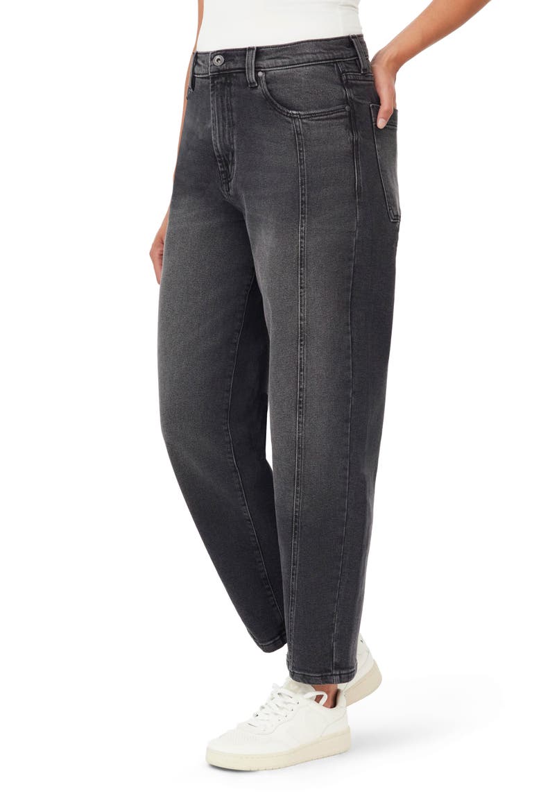 High Waist Ankle Barrel Leg Jeans, Alternate, color, RAMONA