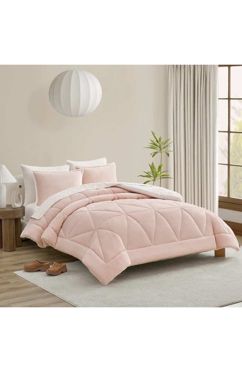 UGG<sup>®</sup> Avery Quilted Throw Blanket, Alternate, color, Himalayan Salt