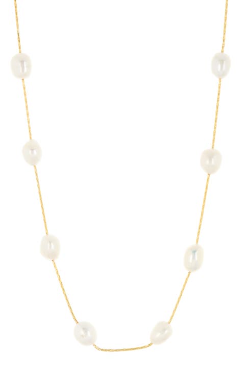 Freshwater Pearl Chain Necklace