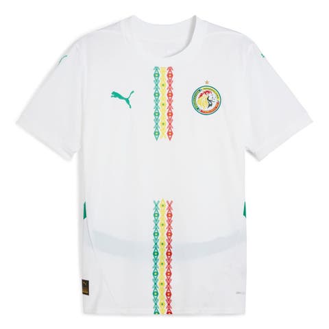Men's Puma White Senegal National Team 2025 Home Replica Jersey