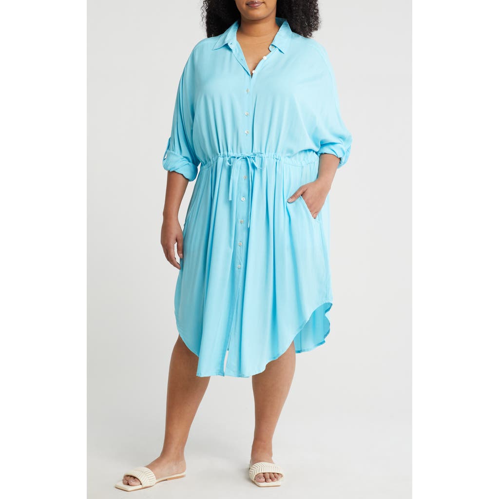 Boho Me Long Sleeve Shirtdress