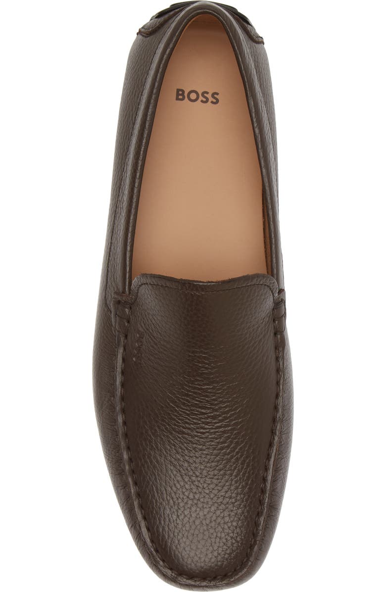 BOSS Grady Driving Loafer, Alternate, color, Dark Brown