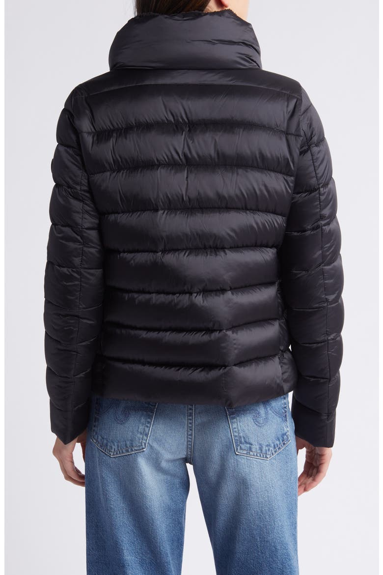 Elly Water Resistant Puffer Jacket, Alternate, color, BLACK