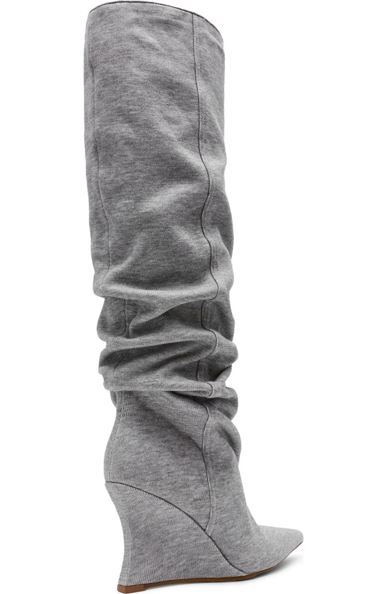 Steve Madden Distortion Knee High Boot, Alternate, color, Grey